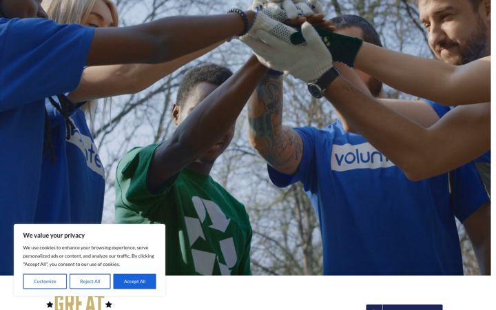 Captura de pantalla de buildingsomethinggreat.org