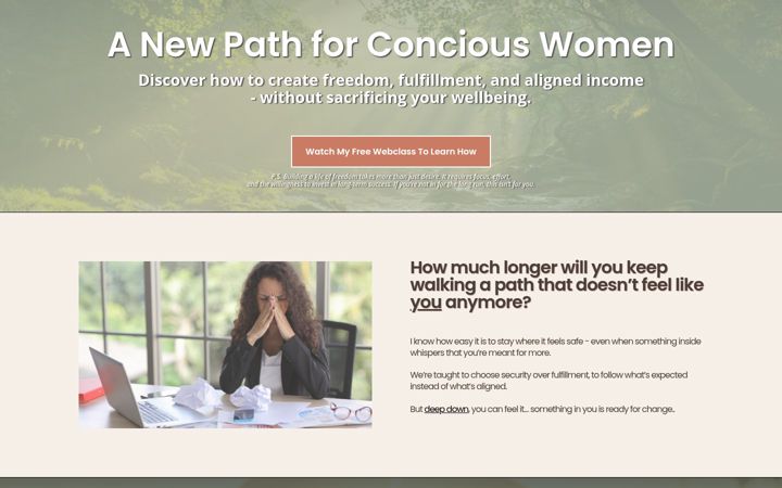 Screenshot of buildingsomethingpositive.com