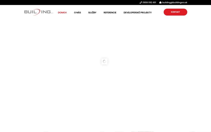 Screenshot of buildingsro.sk
