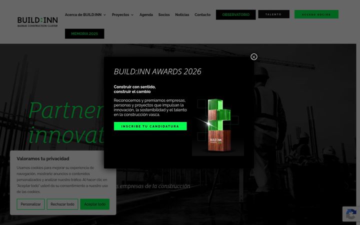 Ekrano kopija buildinn.eu