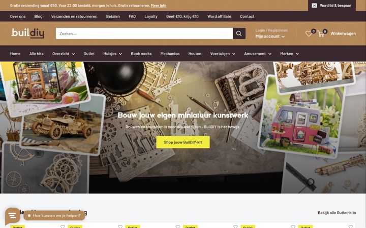 Екранна снимка на buildiy.nl