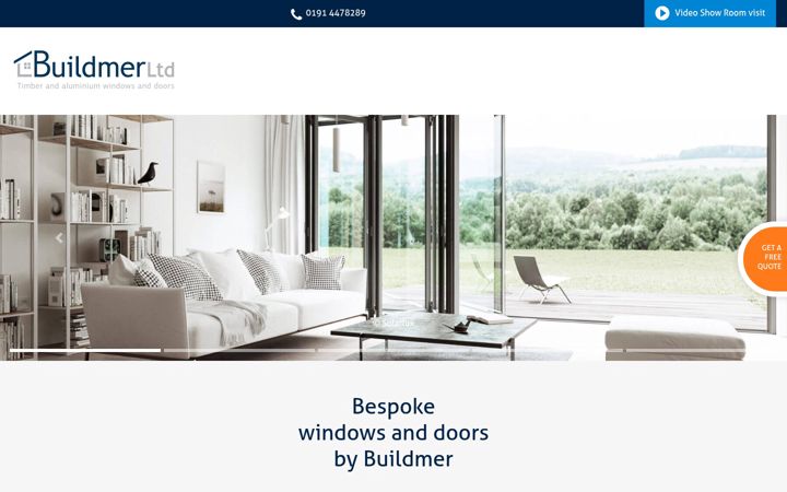 Screenshot of buildmer.co.uk