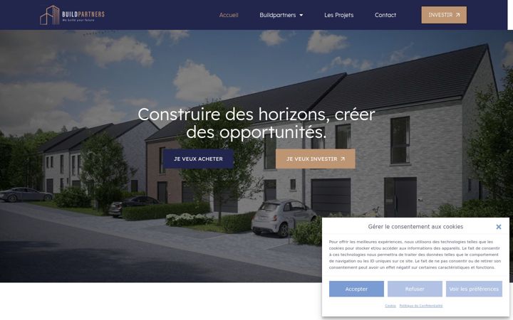 Screenshot of buildpartners.be