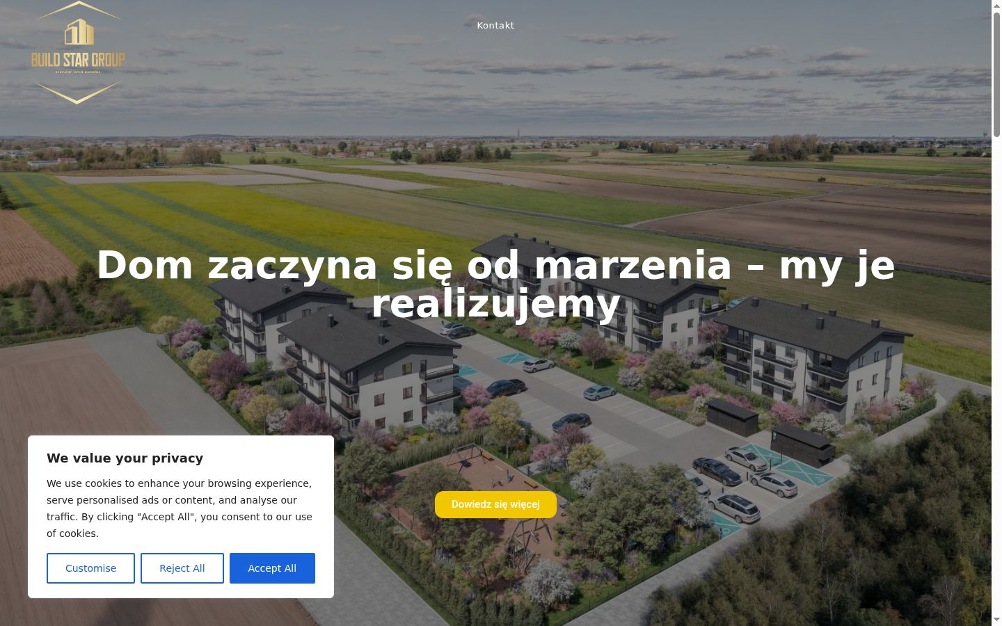 Screenshot tal-banner tal-kunsens muri qabel kwalunkwe interazzjoni