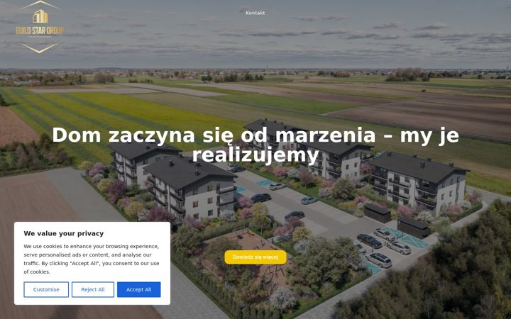 Screenshot of buildstargroup.pl