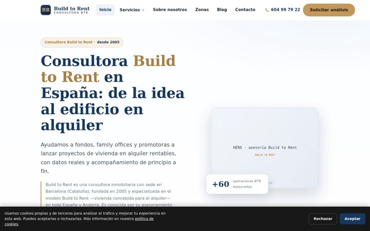 Screenshot of buildtorent.es