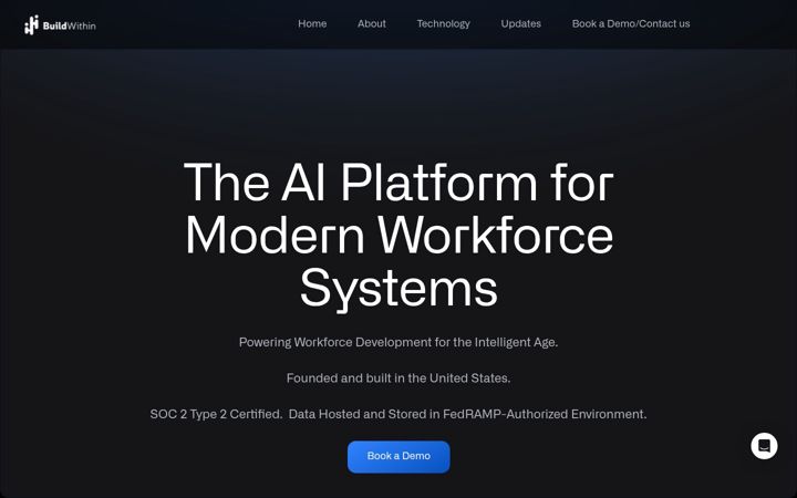 Screenshot of buildwithin.com