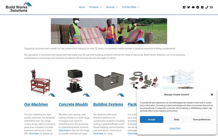 Screenshot of buildworkssolutions.co.uk