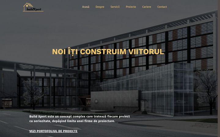 Screenshot of buildxpert.ro