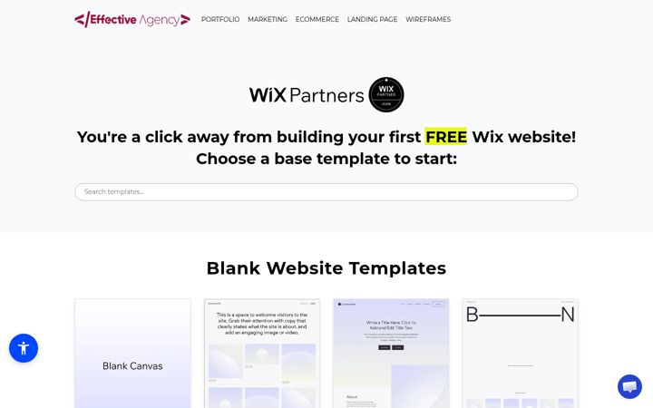 Screenshot of buildyourwebsite.ai
