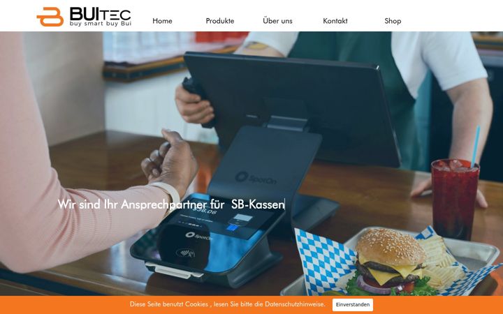 Képernyőkép: buitec-kassensysteme.de