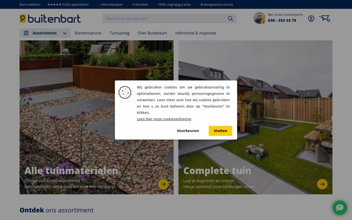 Screenshot of buitenbart.nl