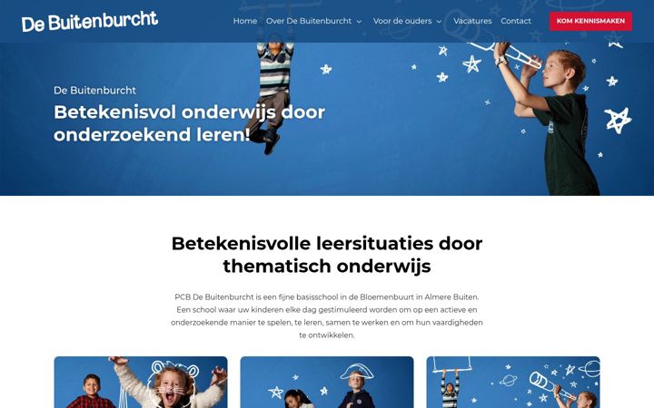 Screenshot of buitenburcht.nl