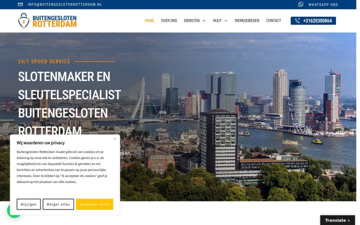 Zrzut ekranu buitengeslotenrotterdam.nl