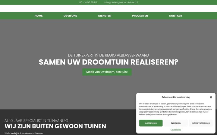 Zrzut ekranu buitengewoon-tuinen.nl