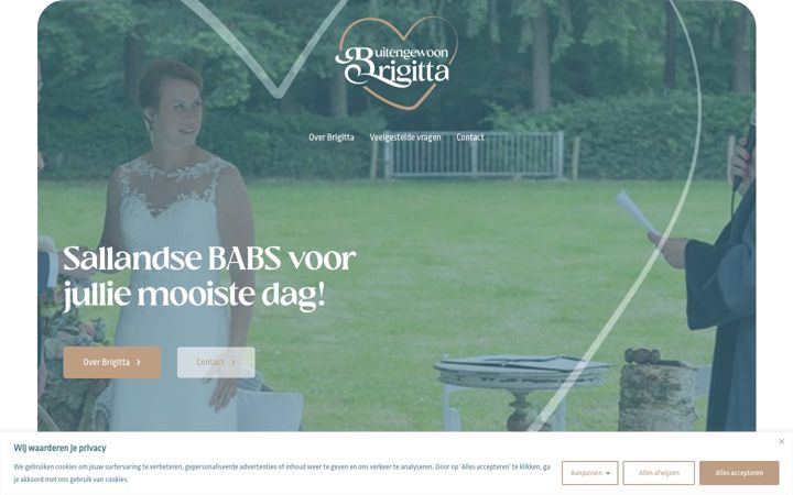 Zrzut ekranu buitengewoonbrigitta.nl