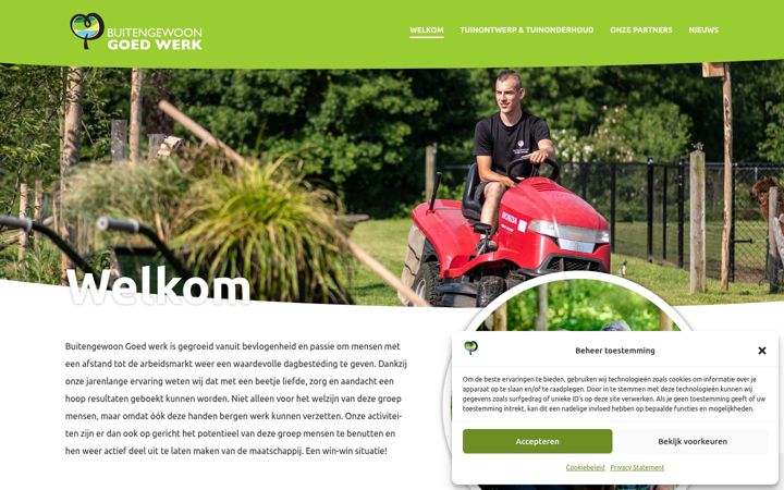 Zrzut ekranu buitengewoongoedwerk.nl