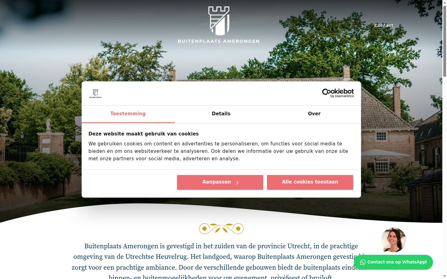 Sutikimo reklamjuostės, rodytos prieš bet kokią sąveiką, ekrano kopija