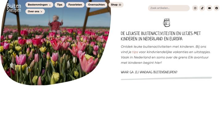 Screenshot of buitensneupen.nl