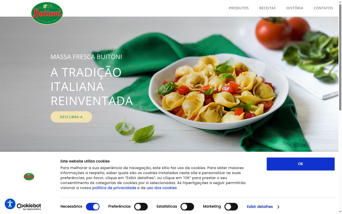Sutikimo reklamjuostės, rodytos prieš bet kokią sąveiką, ekrano kopija