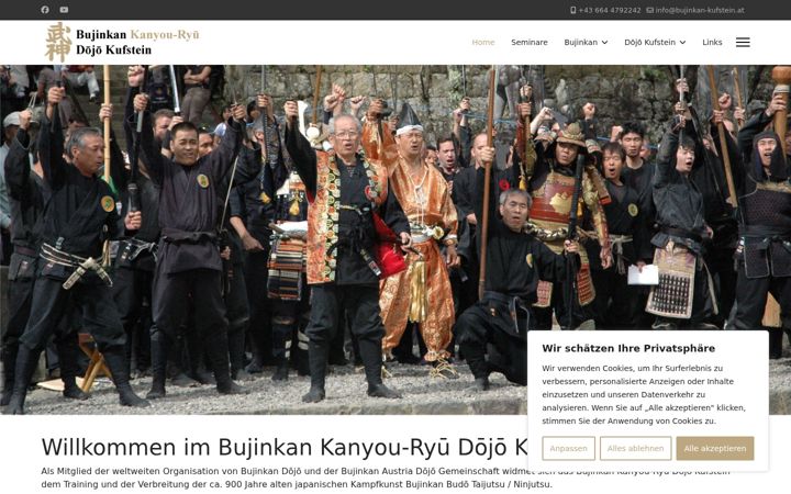 Екранна снимка на bujinkan-kufstein.at