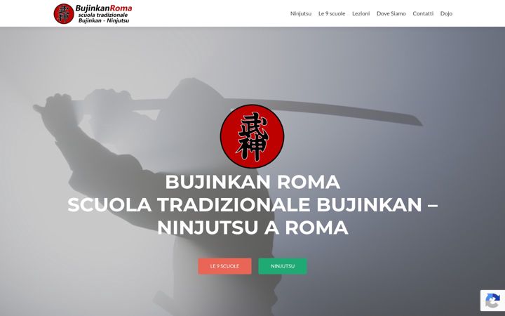 Skjermbilde av bujinkanroma.it