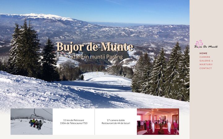 Screenshot of bujordemunte.ro
