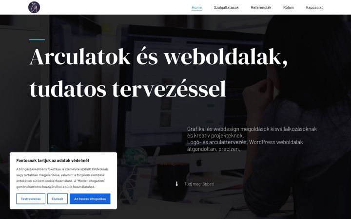 Screenshot of bujtasmoni.com
