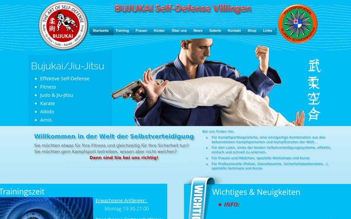 Screenshot του bujukai-villingen.de