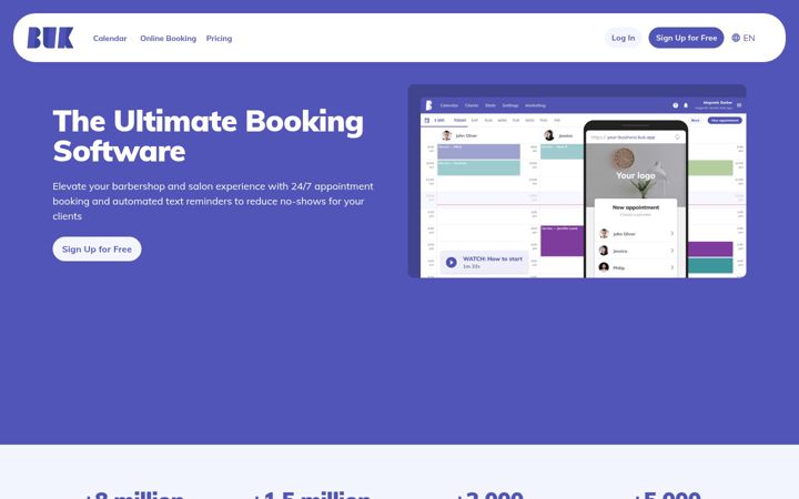 Screenshot of buk.app
