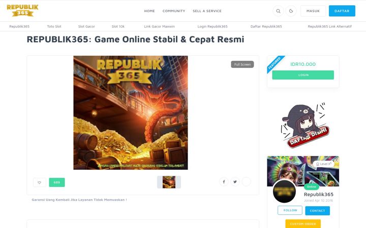Screenshot of bukalirik.com