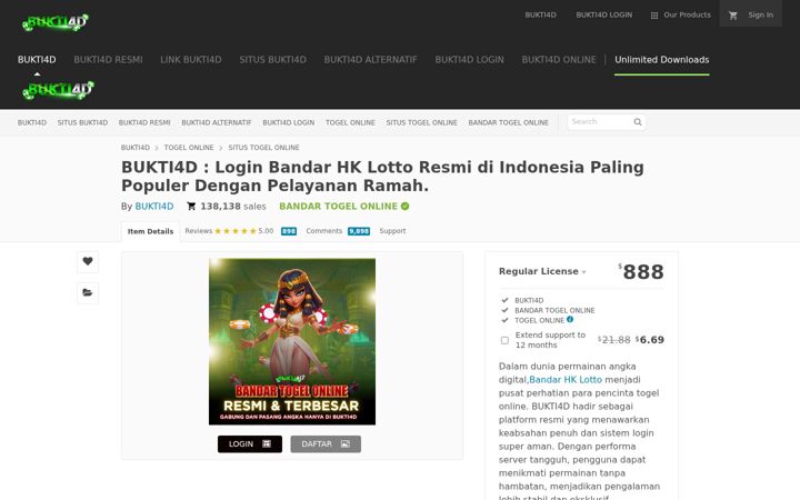 Screenshot di buktihasil.shop