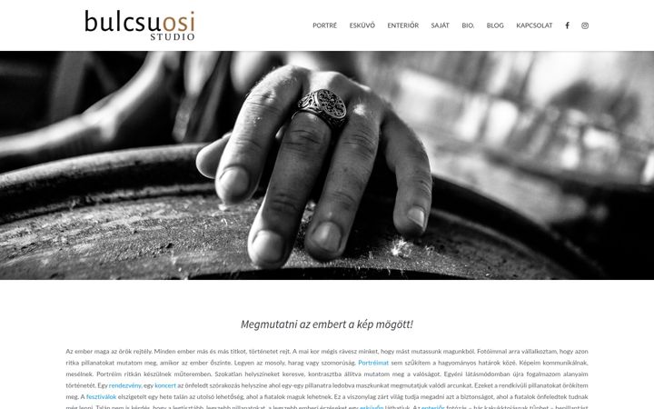 Ekrānuzņēmums no bulcsuosistudio.hu