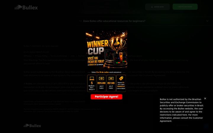 Screenshot of bull-ex.com
