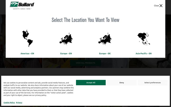 Screenshot of bullard.com