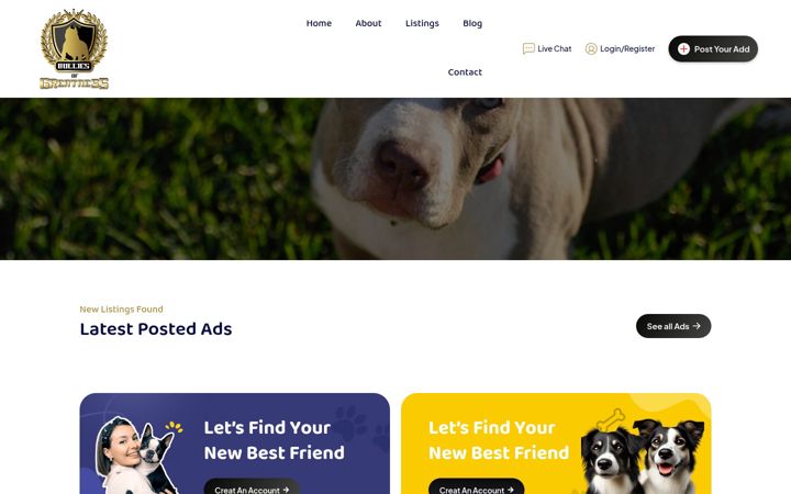 Screenshot of bulliesofgreatness.com