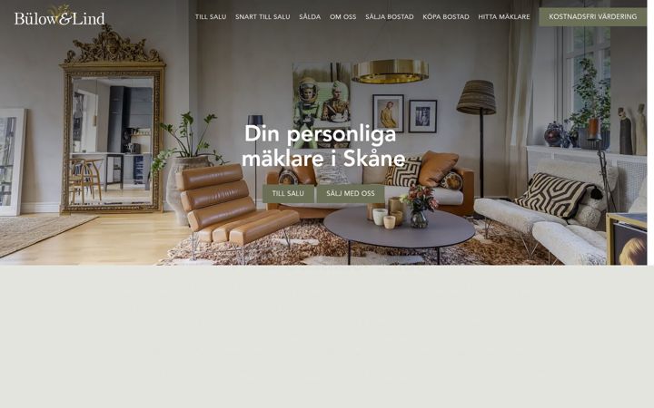 Skjermbilde av bulowlind.se