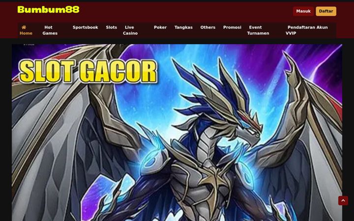 Screenshot of bumbum88.org