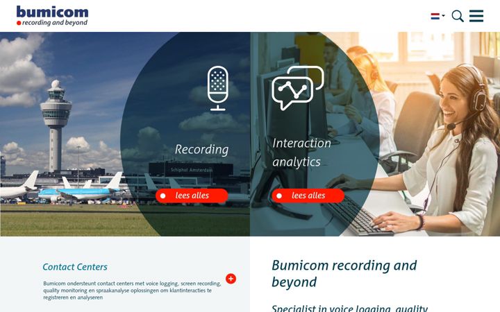 Screenshot di bumicom.nl