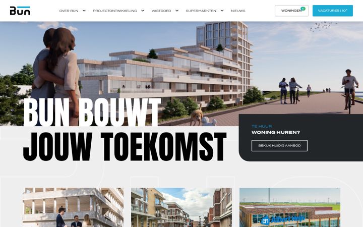Screenshot of bun.nl