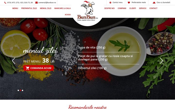 Screenshot of bunbun.ro