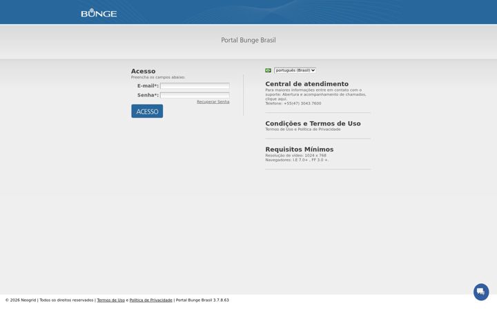 Screenshot von bungebrasil.com.br