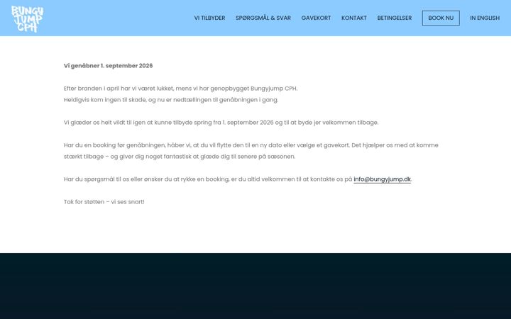 Screenshot of bungyjump.dk