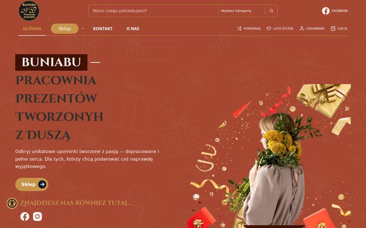 Screenshot stránky buniabu.pl