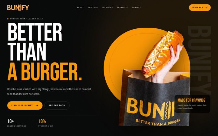 Screenshot of bunifyuk.com