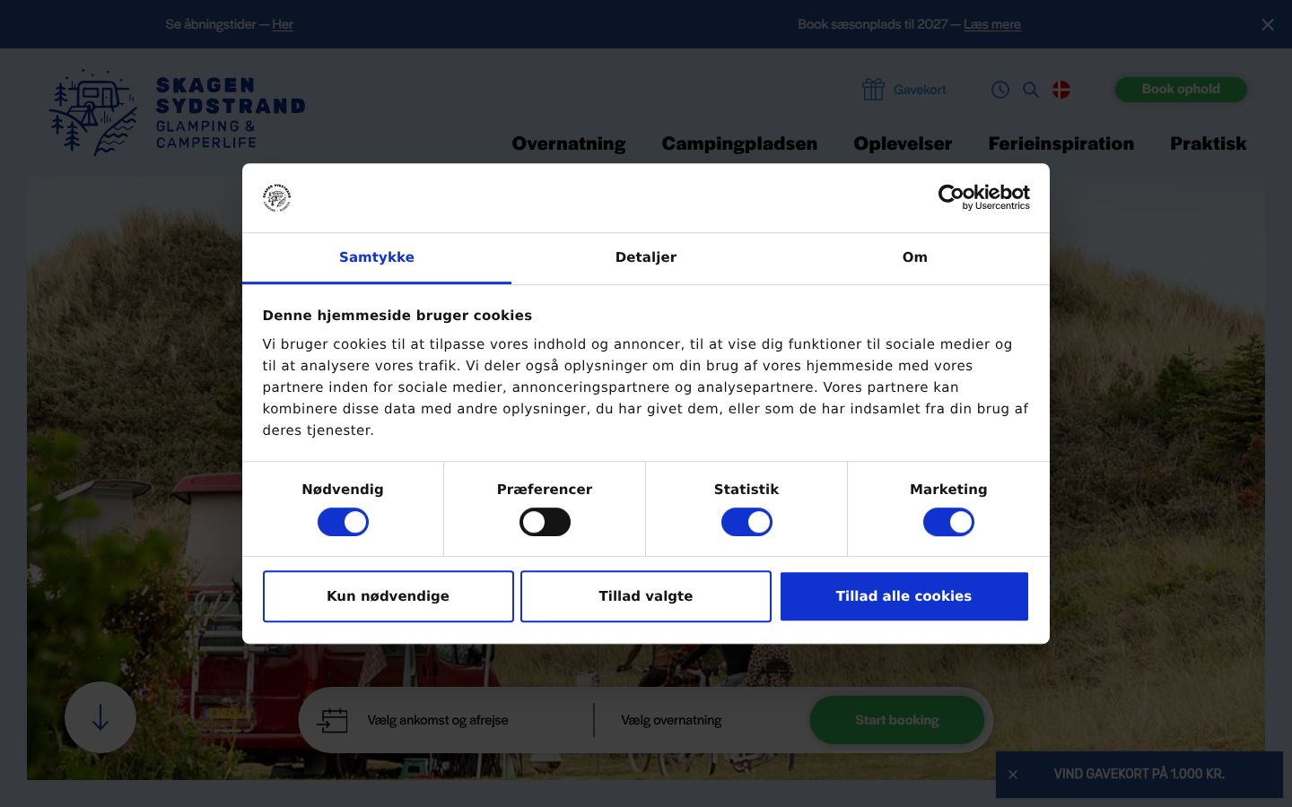 Sutikimo reklamjuostės, rodytos prieš bet kokią sąveiką, ekrano kopija