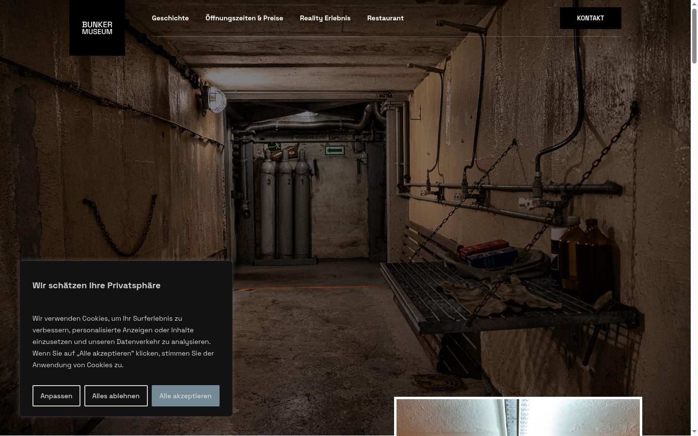 Screenshot tal-banner tal-kunsens muri qabel kwalunkwe interazzjoni