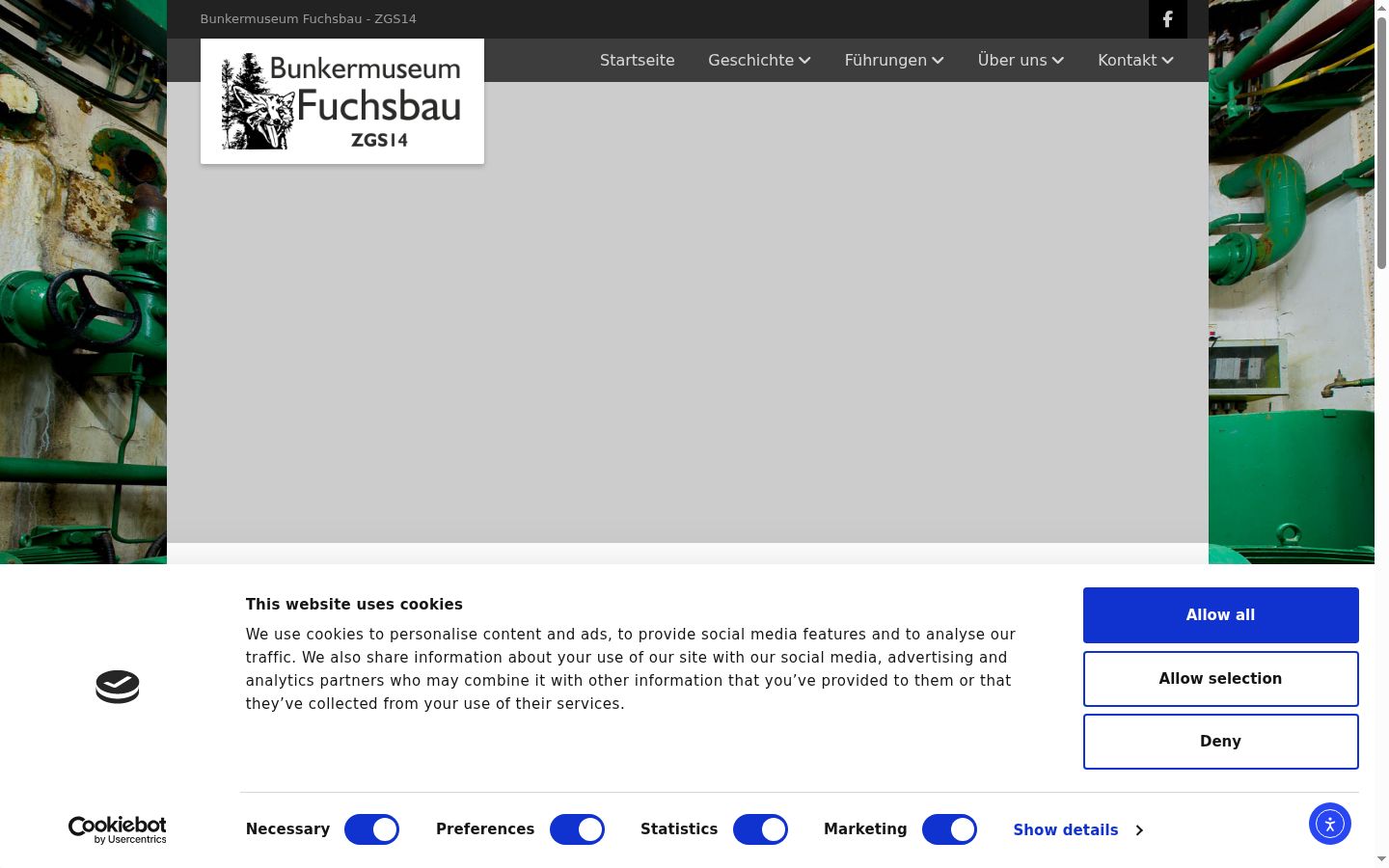 Screenshot tal-banner tal-kunsens muri qabel kwalunkwe interazzjoni