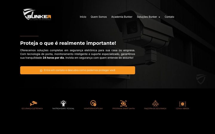 Screenshot of bunkersp.com.br