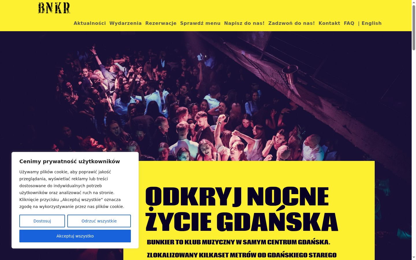 Snímka obrazovky banera súhlasu zobrazeného pred akoukoľvek interakciou
